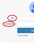 DNI y contraseña